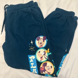 Disney Navy ‘Play in the Park’ Fleece Joggers